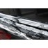 Накладка на задний бампер (полированная) AUDI Q5 (2008-2017) бренд – Avisa дополнительное фото – 3